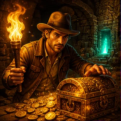 John Hunter and the Book of Tut – thematische Illustration