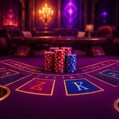 Live Baccarat – thematische Illustration
